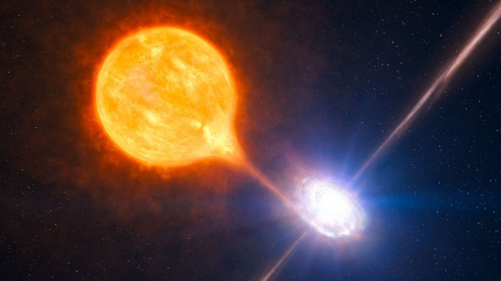 Soarele ar putea fi... devorat?! Gaură neagră gigant, descoperită în Univers 