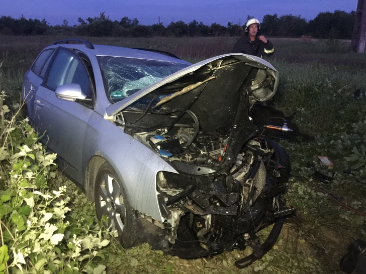 Accident în Timiș, lângă Lugoj