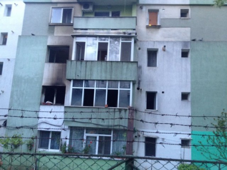 Incendiu la Iasi. Foto: ziaruldeiasi.ro