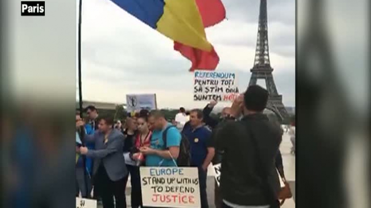 Românii protestează şi în diapora: "Guvernul nostru ne-a trădat"
