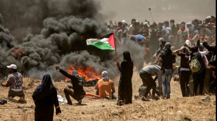Proteste în Gaza