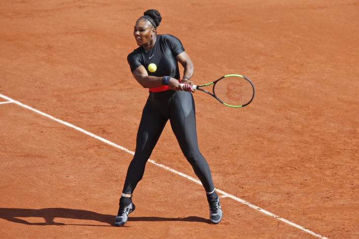 Serena Williams la Roland Garros. Americanca a şocat pe toată lumea în primul meci. Cum s-a îmbrăcat