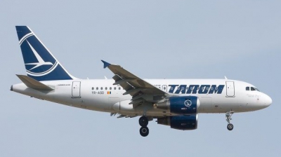Incident aviatic. Un avion Tarom a fost lovit de un fulger 
