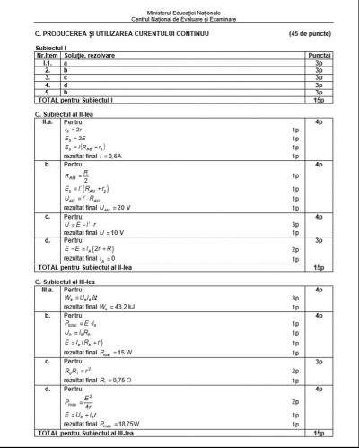 BAREM BAC 2018 - Geografie, Biologie, Anatomie, Chimie, Fizică, Informatică, Logică, Filosofie 