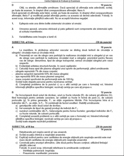 BAREM BAC 2018 - Geografie, Biologie, Anatomie, Chimie, Fizică, Informatică, Logică, Filosofie 