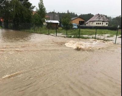 Rupere de nori la Polovragi