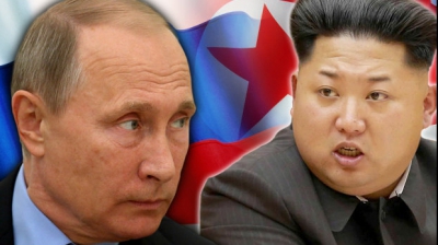 Kim Jong un și Vladimir Putin /Arhivă foto