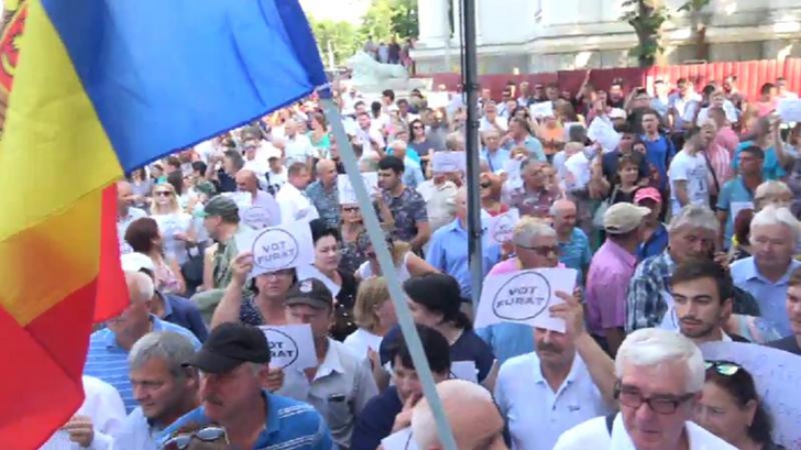 Proteste la Chisinau