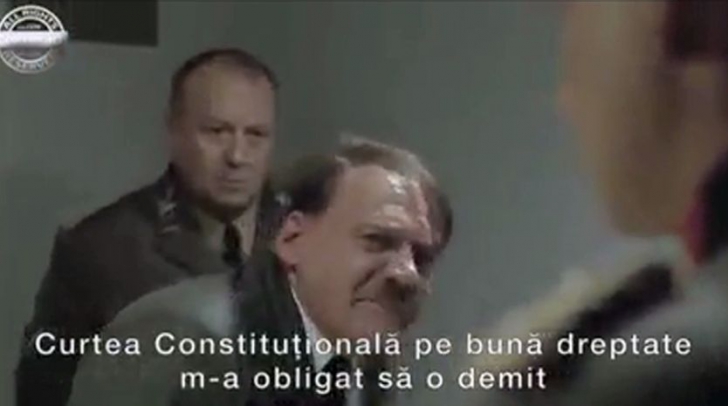 Print-screen-uri din clipul promovat de PSD