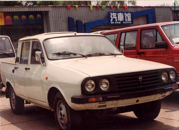 Dacia. Mândrie pentru Dacia. Cum arată Dacia copiată de chinezi. Modelul Double Cabine