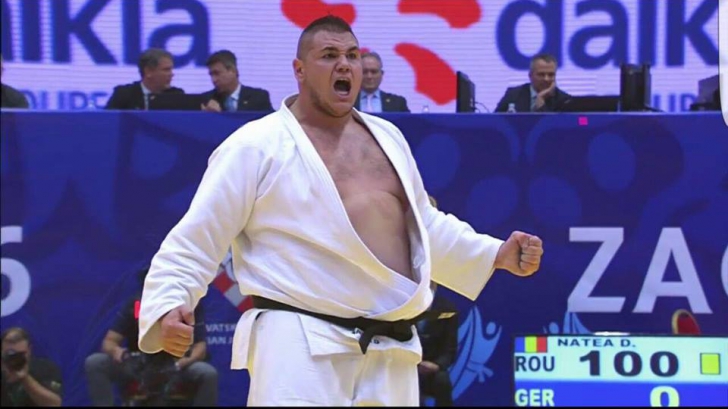 Daniel Natea a câştigat medalia de aur la Finala de judo masculin de la Madrid