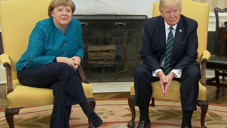 Trump-Merkel, întâlnire neprogramată, după ieșirea nervoasă a președintelui SUA