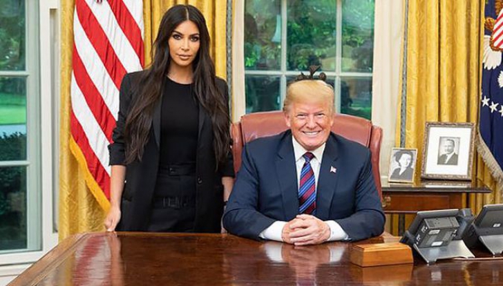 Motivul halucinant pentru care Kim Kardashian l-a vizitat pe Donald Trump la Casa Albă