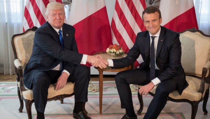 Conflict deschis Macron-Trump. Avertisment fără precedent al președintelui Franței