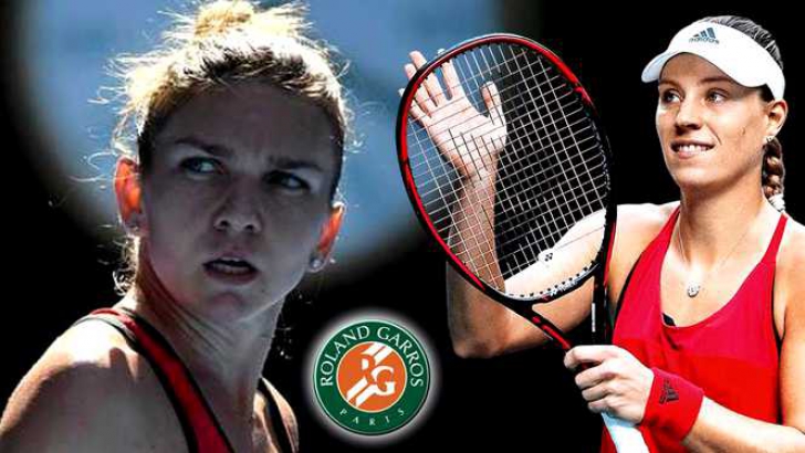 Simona Halep-Angelique Kerber LIVE VIDEO STREAM Roland Garros 2018