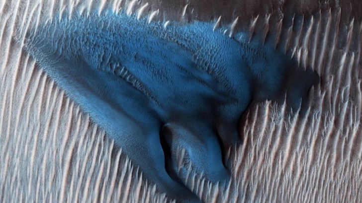 Imagine senzaţională de pe Marte. Arata ca în filmele SF 