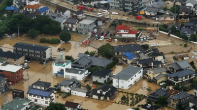 Dezastru în Japonia: 141 de morţi în urma intemperiilor
