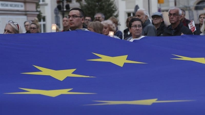 Protest la Varșovia