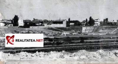 Construirea stadionului Dinamo. Arhivă Cristian Otopeanu