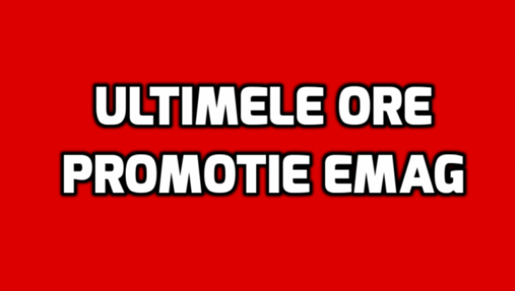 eMAG Saptamana electrocasnicelor se apropie de final! Ultimele mari reduceri