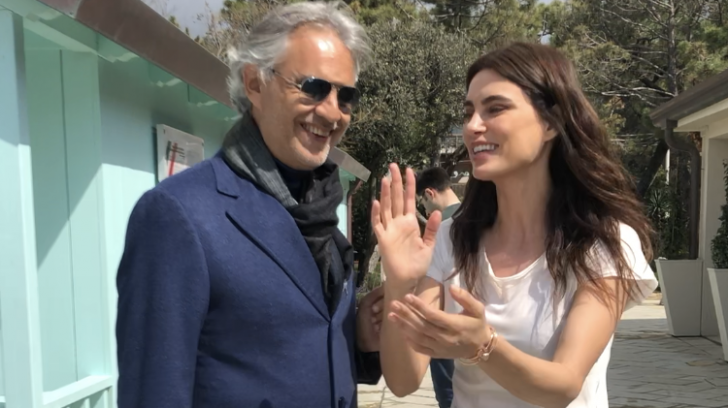 Legătura neștiută dintre Andrea Bocelli și Catrinel Marlon 