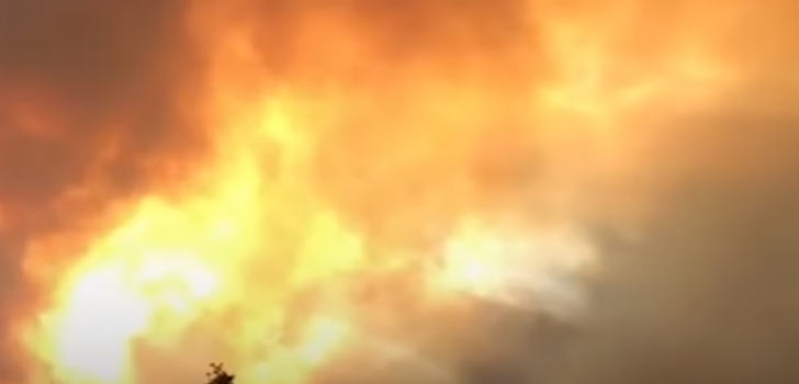 Iadul a revenit în California, sunt incendii apocaliptice (VIDEO) 