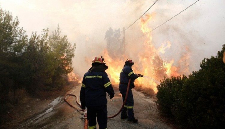 Incendiu in Grecia