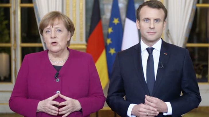 Cum descriu Merkel și Macron reuniunea explozivă cu Donald Trump