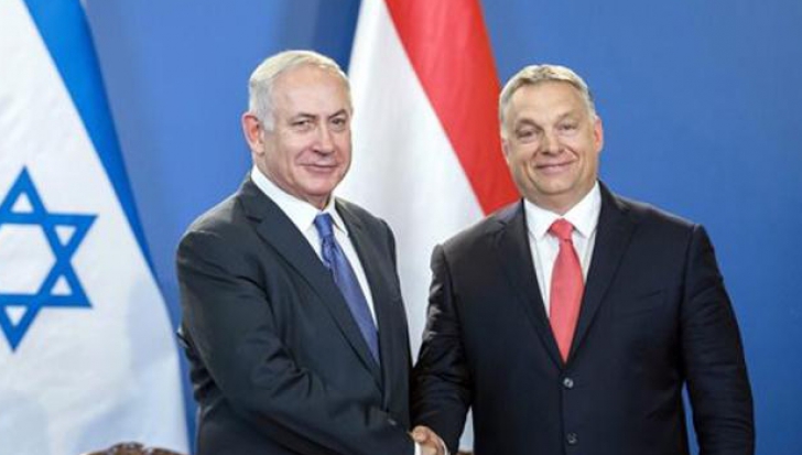 Viktor Orban, în Israel