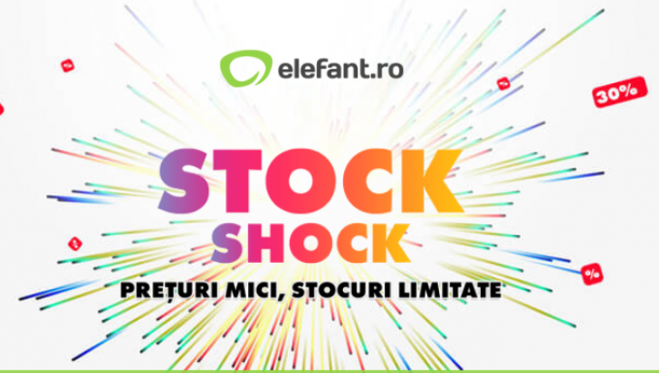Stock Shock la Elefant.ro. Oferta zilei la parfumuri, ceasuri, ochelari de soare sau cărți