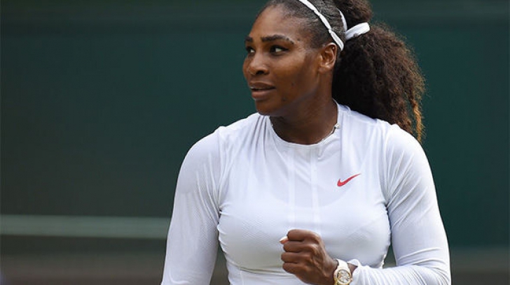 Serena Williams, în finală la Wimbledon.Pentru ea este finala cu numărul 30 în turneele de Mare Şlem