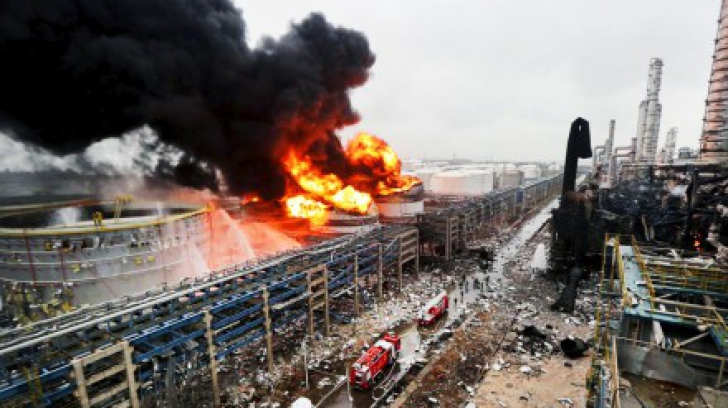 China: 19 morţi în explozia unui combinat chimic