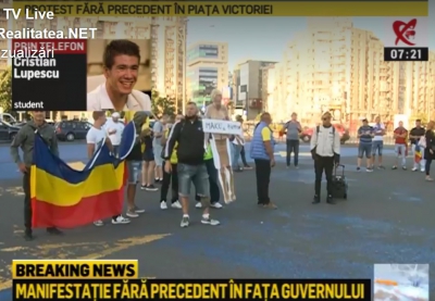 Miting Piata Victoriei