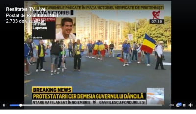 Miting Piata Victoriei