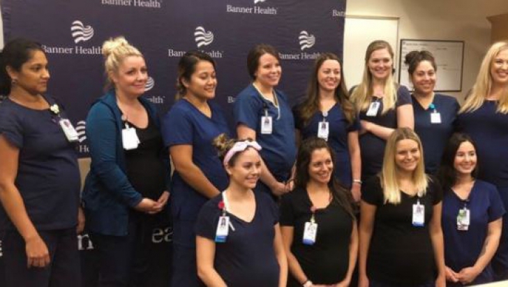 Situație inedită într-un spital din SUA. 16 asistente, însărcinate