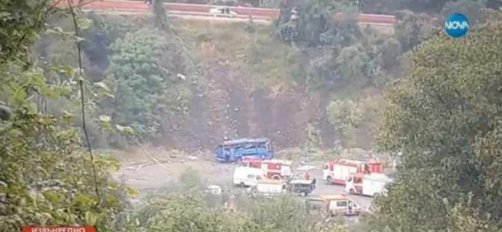 TRAGEDIE: Accident de autocar în Bulgaria - 15 morți, 27 de răniți