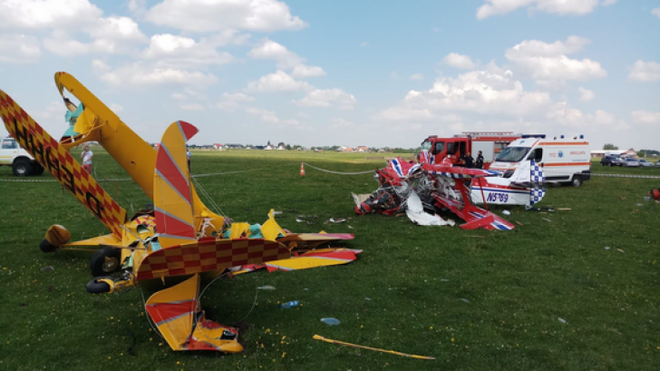Starea pilotului rănit în accidentul aviatic din Suceava s-a agravat. Medicii sunt rezervaţi 