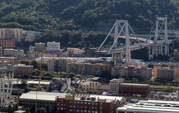Pod prăbușit la Genova