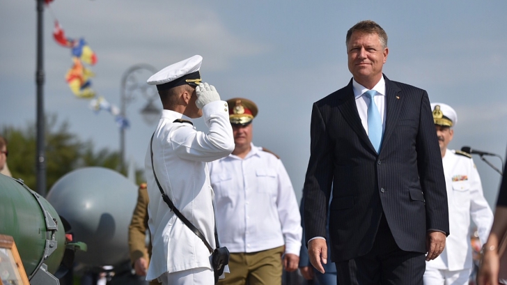 Klaus Iohannis, la Ziua Marinei: "Să construim împreună o Românie mai bună"