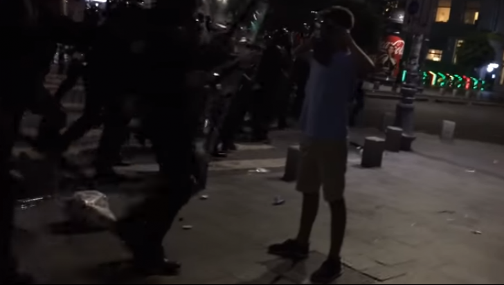 Noi imagini cu violențele comise de Jandarmerie pe 10 august(Video)