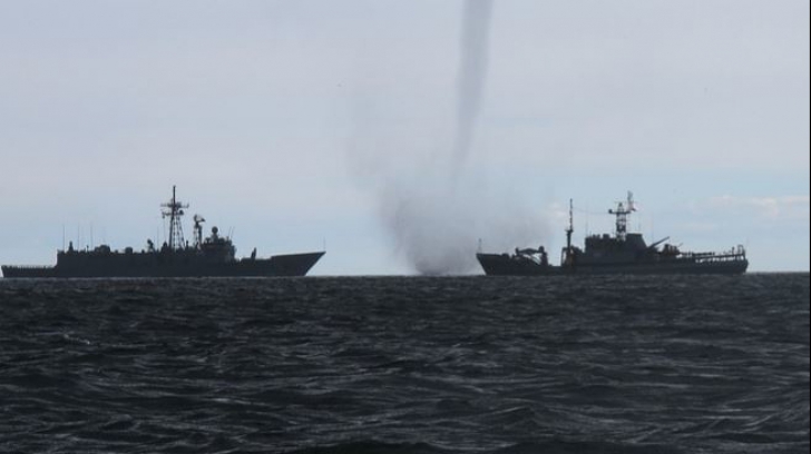 Nave de război ruseşti, escortate de un distrugător britanic în Canalul Mânecii 