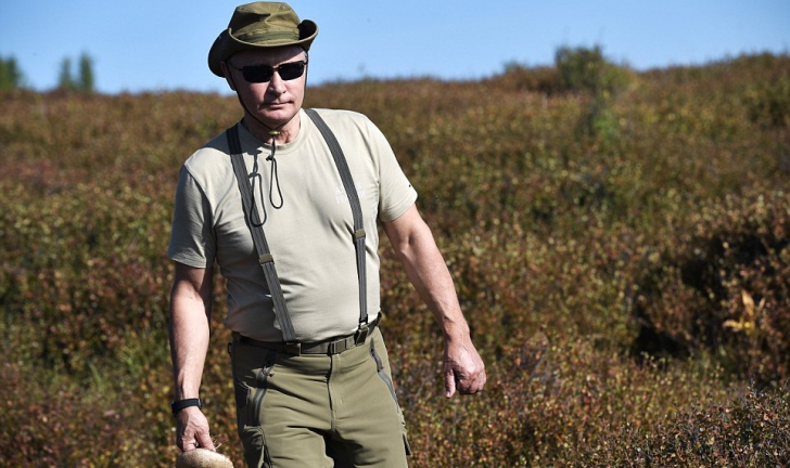 Vladimir Putin, imagini "în premieră" din timpul vacanței 