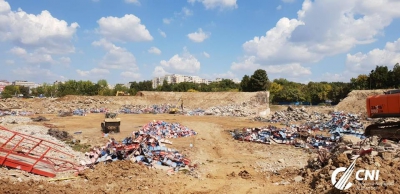 Demolarea stadionului Steaua continuă. Imaginile sunt dure pentru nostalgici