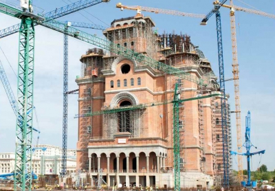 Cum arată Catedrala Mântuirii Neamului cu 2 luni înainte de inaugurare
