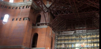 Cum arată Catedrala Mântuirii Neamului cu 2 luni înainte de inaugurare