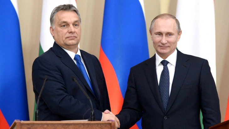 Absent de la București, Viktor Orban s-a întâlnit cu Putin și laudă relația cu Rusia