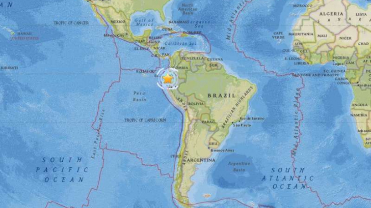 Cutremur cu magnitudinea 6,3 în Ecuador