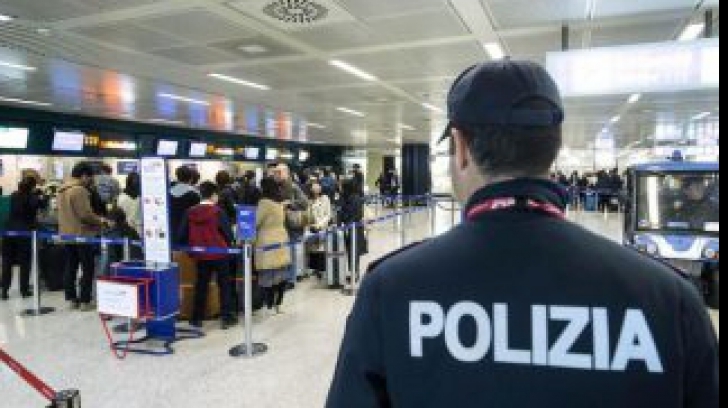 Un român a fost arestat într-un aeroport din Italia