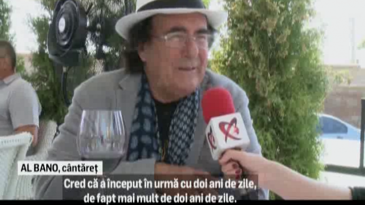 Al Bano, primire fantastică în România. A dezvăluit ce pasiune are