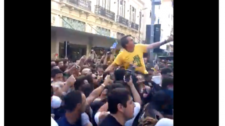 Favoritul prezidențialelor din Brazilia este înjunghiat în timpul unui miting - VIDEO șocant